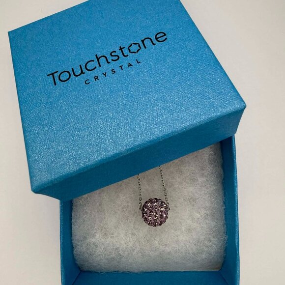 Touchstone Crystal Jewelry - Touchstone Crystal by Swarovski Birthstone Necklace | June | NIB | Lt Amethyst